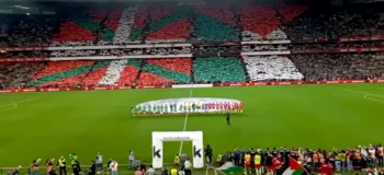 80 χιλιάδες φωνές για την Παλαιστίνη στα γήπεδα της Ισπανίας