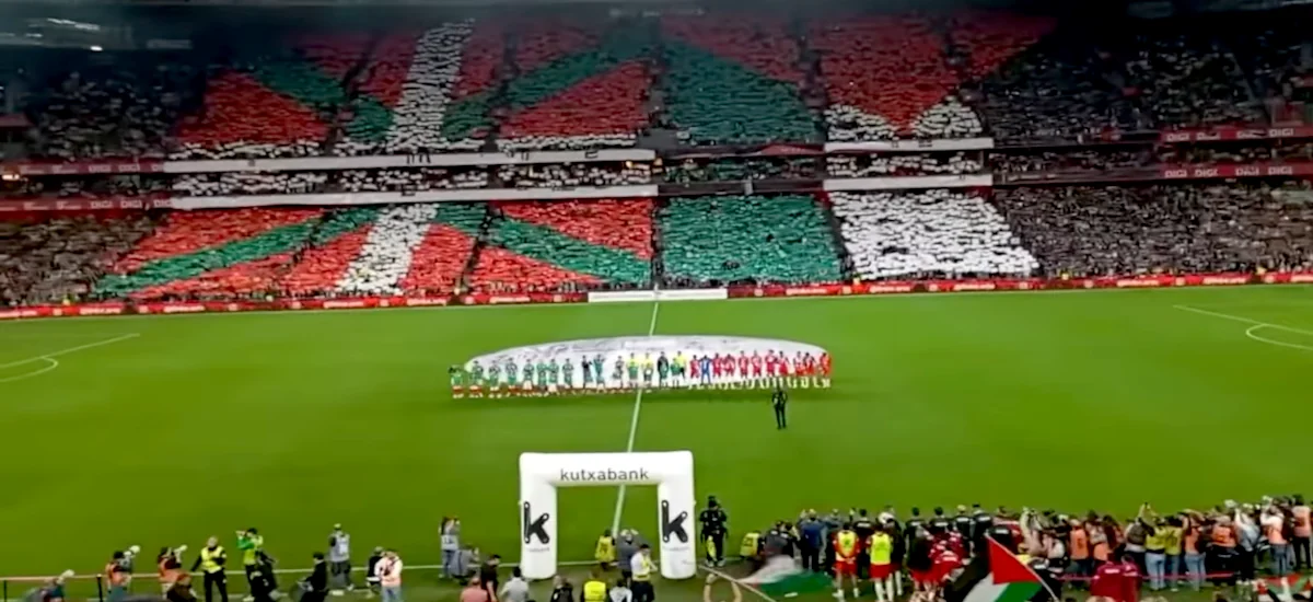 80 χιλιάδες φωνές για την Παλαιστίνη στα γήπεδα της Ισπανίας