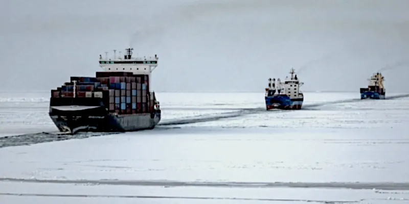 Arctic Express: Η Κίνα εγκαινιάζει τον πολικό δρόμο προς την Ευρώπη
