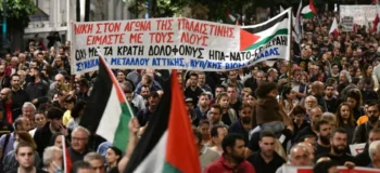 Η διαπάλη στο κίνημα αλληλεγγύης στην Παλαιστίνη