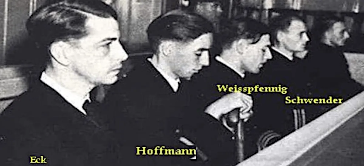 Η δίκη των αξιωματικών του υποβρυχίου U-852