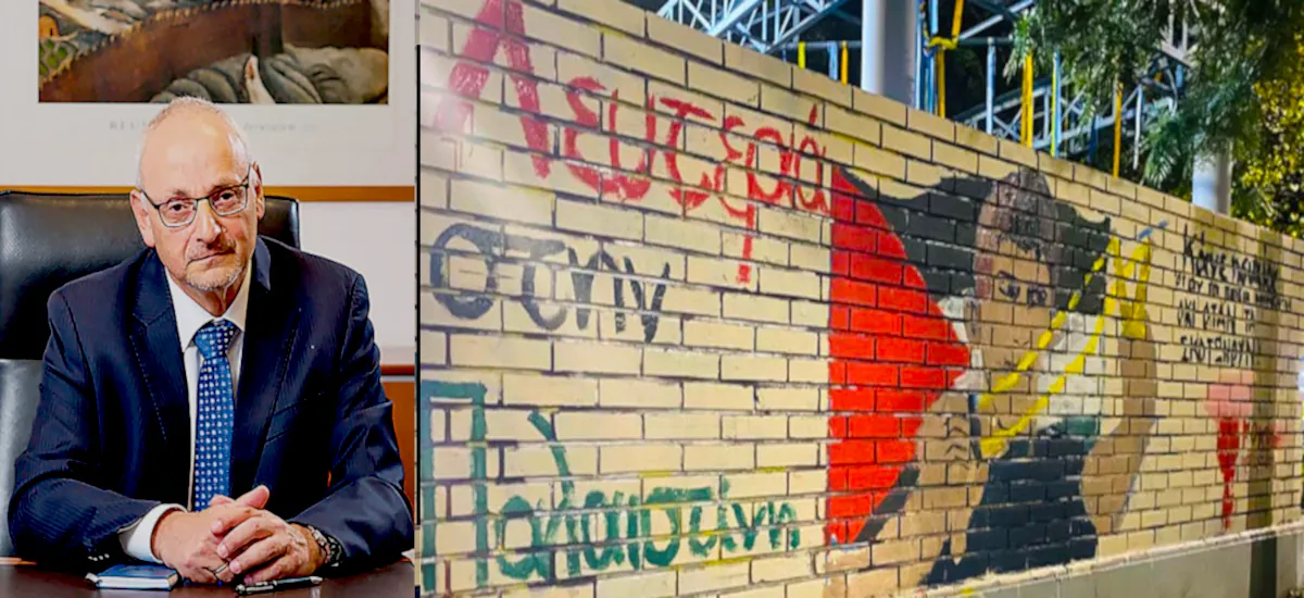 «Δυσαρεστημένος» με τα γκράφιτι ο Πρέσβης του Ισραήλ