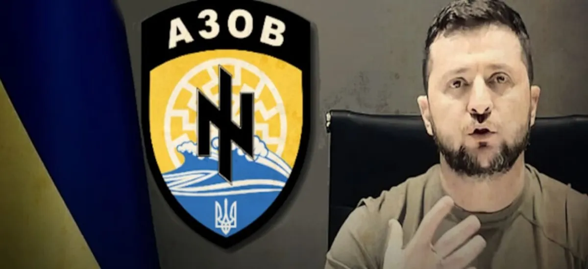 Κυνική παραδοχή Ζελένσκι για το «Τάγμα Αζόφ»