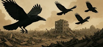 Κοράκια πάνω από τη Γάζα