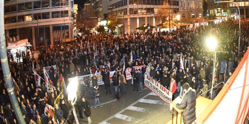 42 εικόνες από τις διαδηλώσεις κατά των πλειστηριασμών