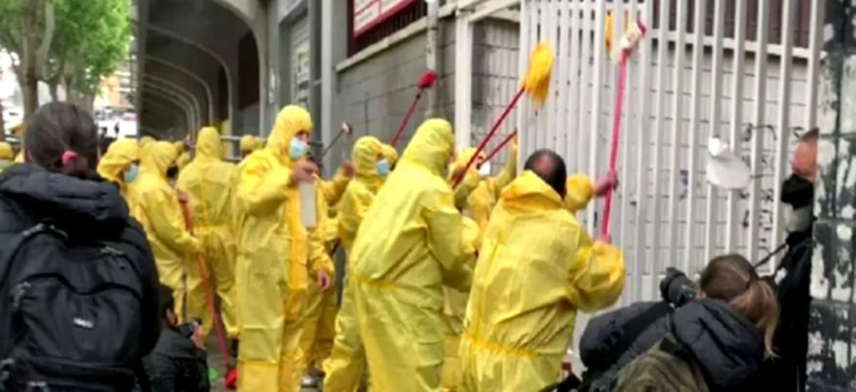 Οπαδοί της Ράγιο απολύμαναν το γήπεδό τους
