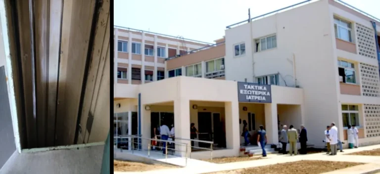 Έπεσε ανελκυστήρας από τον 3ο όροφο στο «Γεννηματάς»