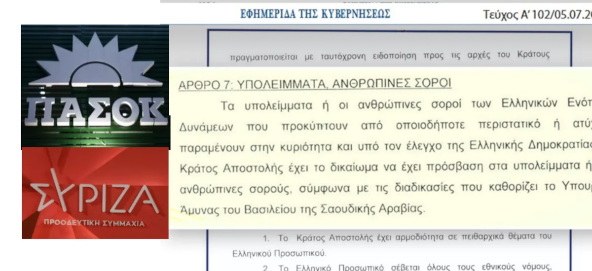 Ξεπλυματίες της πολεμικής εμπλοκής και της «κουλτούρας φέρετρων»