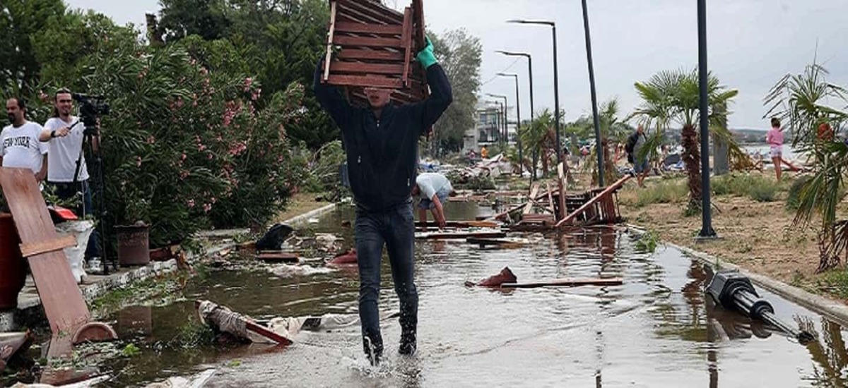 «Ακραίες» ελλείψεις και «ακραία» καιρικά φαινόμενα στη Χαλκιδική (εικ)