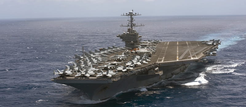 Ήρθε «φορτωμένο» το αεροπλανοφόρο «Harry S. Truman»