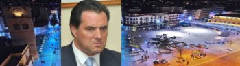 Αδωνις: Το «βαθούλωμα» στην πλατεία της Κοζάνης ευνοεί τη μετάδοση του κορωνοϊού