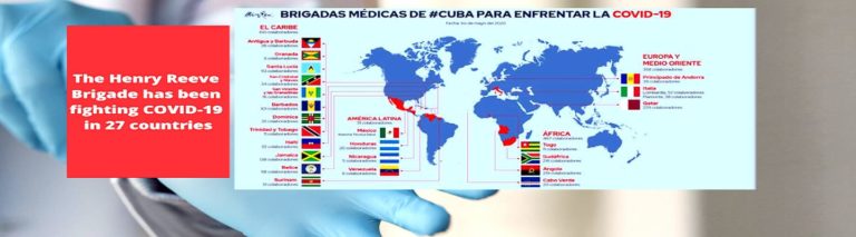 Αξίζει το Νόμπελ η Διεθνής Μπριγάδα Κουβανών Υγειονομικών «Henry Reeve»