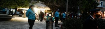 Αστυνομοκρατία στην πλατεία Βαρνάβα στο Παγκράτι