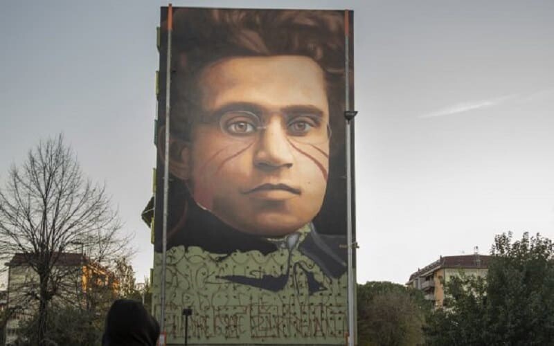 Γκράφιτι του Γκράμσι στη Φλωρεντία προκαλεί «λύσσα» στους φασίστες