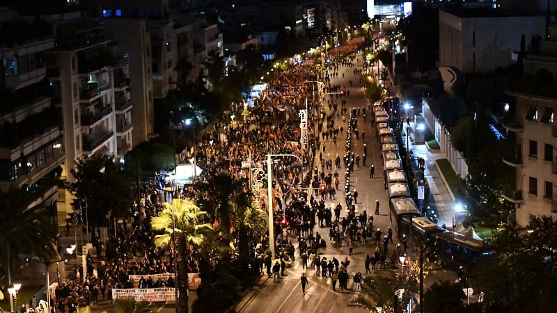Για την ΕΛΑΣ ήταν άλλη μια μέρα στη δουλειά