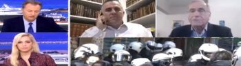 Δημοσιογράφοι του ΣΚΑΪ «στριμώχνουν» εκπρόσωπο των ειδικών φρουρών