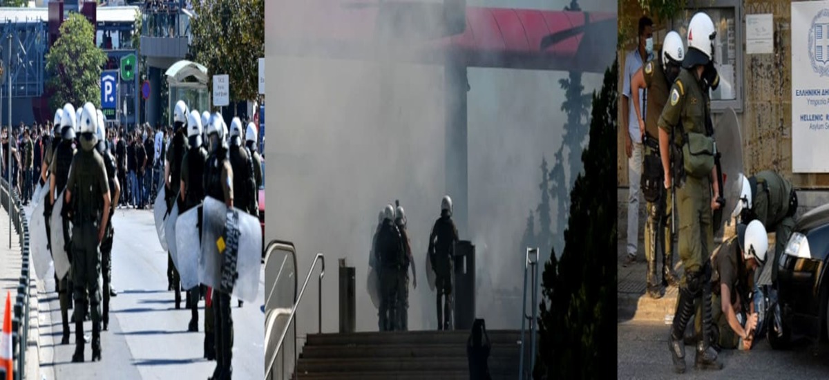 Διπλή επίθεση της κυβέρνησης πνίγοντας με χημικά τις διαδηλώσεις