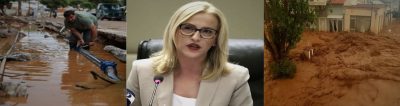 Μάνδρα - Σε κάθε σταγόνα πνίγεται κι η Δούρου που χτενίζεται