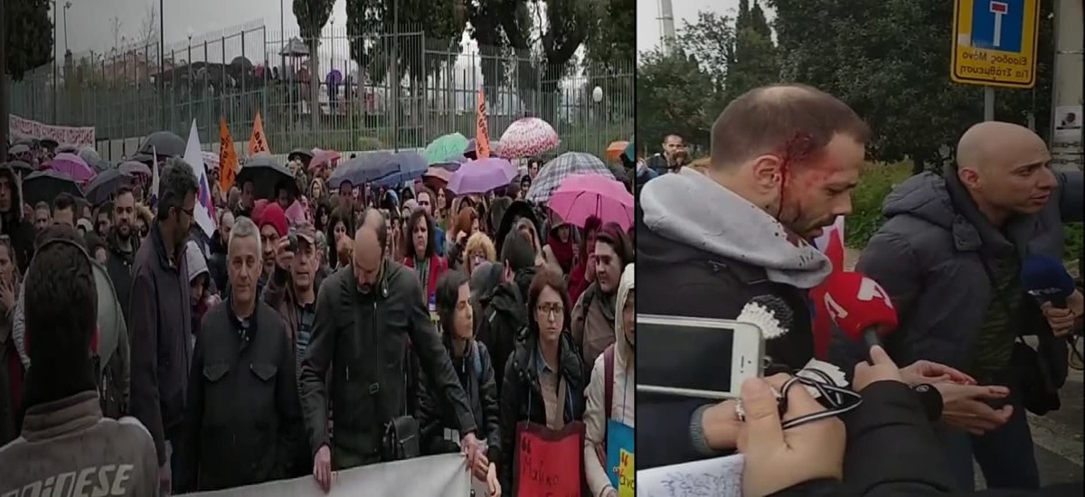 Η επίθεση των ΜΑΤ κατά εκπαιδευτικών κι οι δηλώσεις