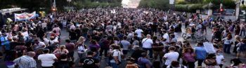 Καλλιτέχνες: Ογκώδης η διαδήλωση για τα δικαιώματά τους
