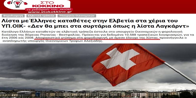 Λίστα Μπόργιανς, ΝΑΤΟ και Νόμπελ Ειρήνης στον Τσίπρα!