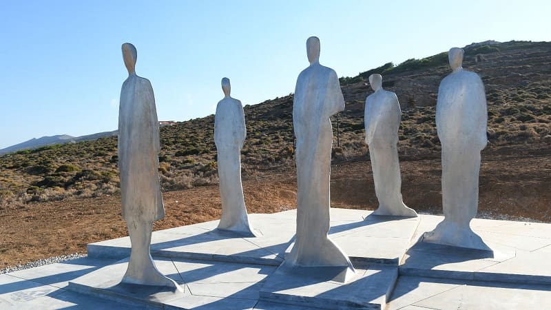 Μνημείο του ΚΚΕ στη Μακρόνησο