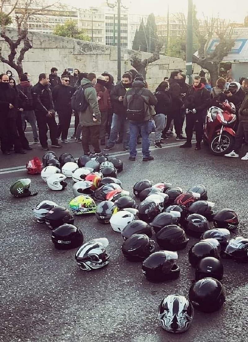 Μοτοπορεία και ύστατος φόρος τιμής στο άτυχο παιδί, μπροστά στη Βουλή