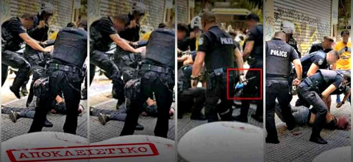 Μπάτσοι κλωτσούν τον αναίσθητο Ζακ Κωστόπουλο