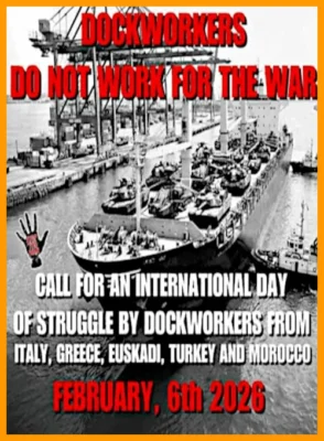 Διεθνή Ημέρα Δράσης και Αγώνα στις 6 Φεβρουαρίου 2026