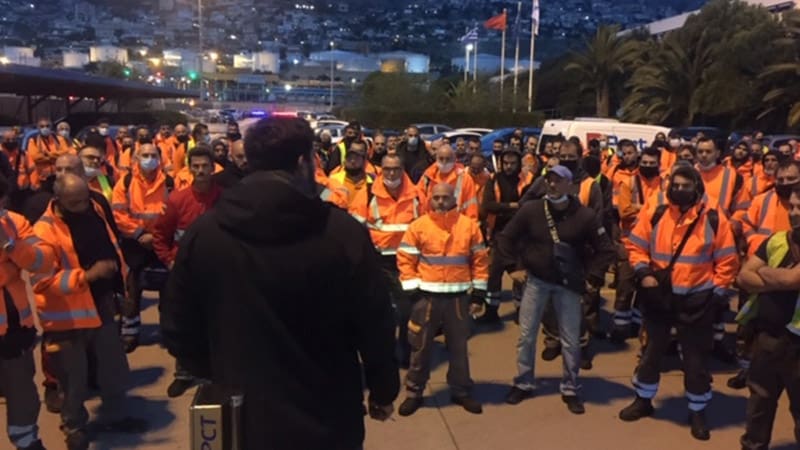Οργή για το θάνατο εργάτη στις προβλήτες της COSCO