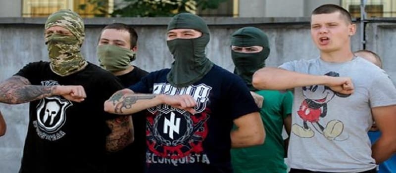 Ουκρανοί φασίστες εκπαιδεύουν Αμερικανούς Νεοναζί