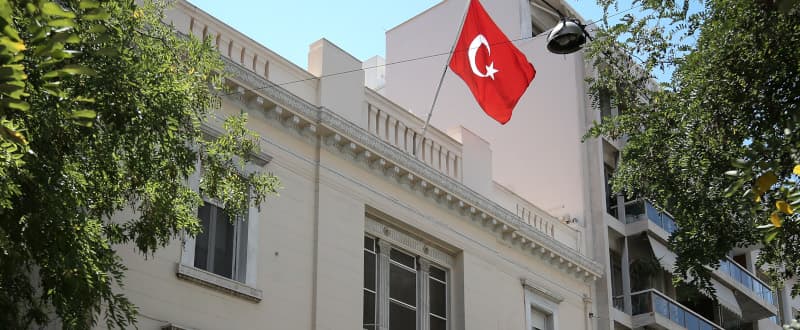 Παράσταση Διαμαρτυρίας στην Τουρκική Πρεσβεία στις 17 Οκτώβρη