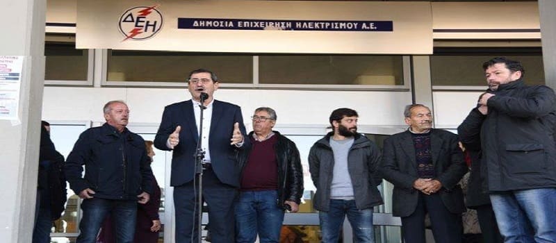 Πελετίδης - «Αν θέλουν να παραλύσει η ΔΕΗ θα το κάνουμε»