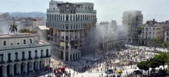 Σοκαριστικές εικόνες από την έκρηξη στο Hotel Saratoga
