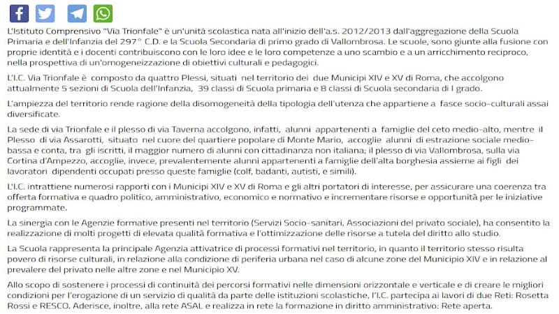 Σχολείο στη Ρώμη χωρίζει τους μαθητές ανάλογα με την κοινωνική τάξη των γονιών