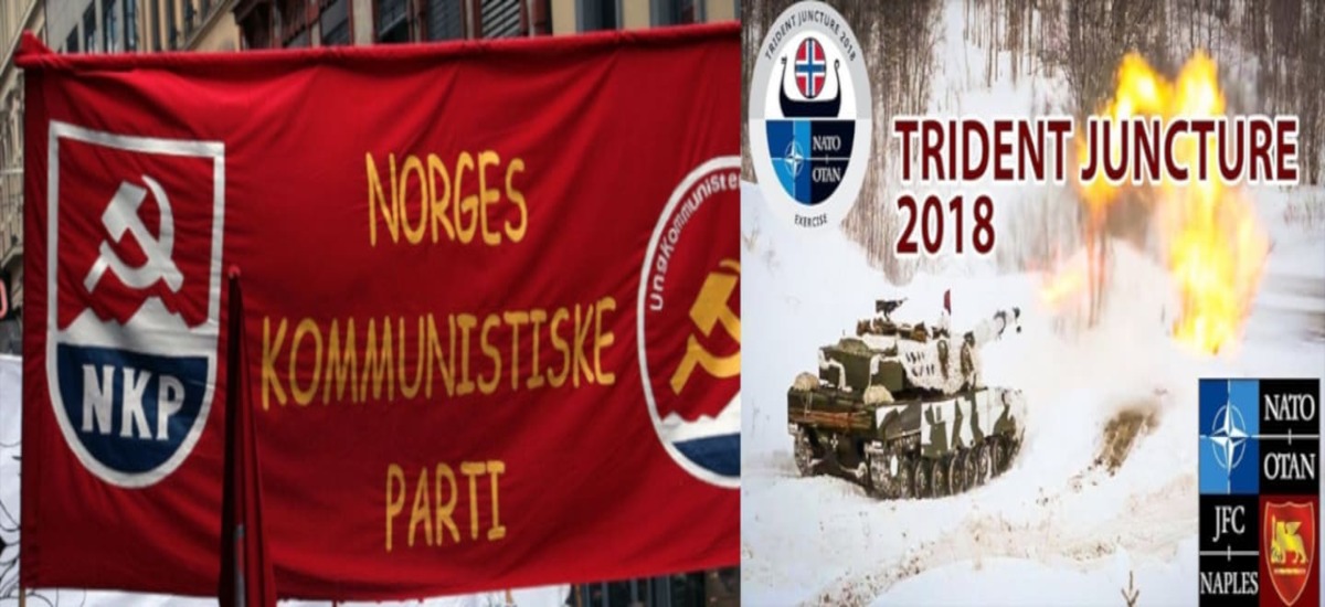 Το ΚΚ Νορβηγίας για τη ΝΑΤΟική άσκηση «Trident Juncture 2018»