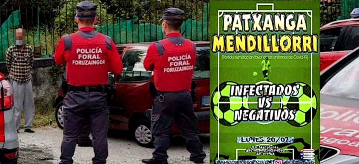 Φιλικός αγώνας ηλιθιότητας: Φορείς κορωνοϊού εναντίων υγιών στην Ισπανία