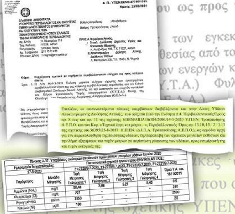ΧΥΤΑ Φυλής: Εγγραφο - σοκ επιβεβαιώνει το έγκλημα στη Δυτική Αττική